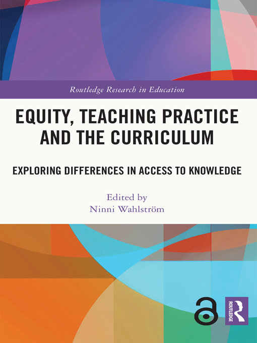 Title details for Equity, Teaching Practice and the Curriculum by Ninni Wahlström - Available